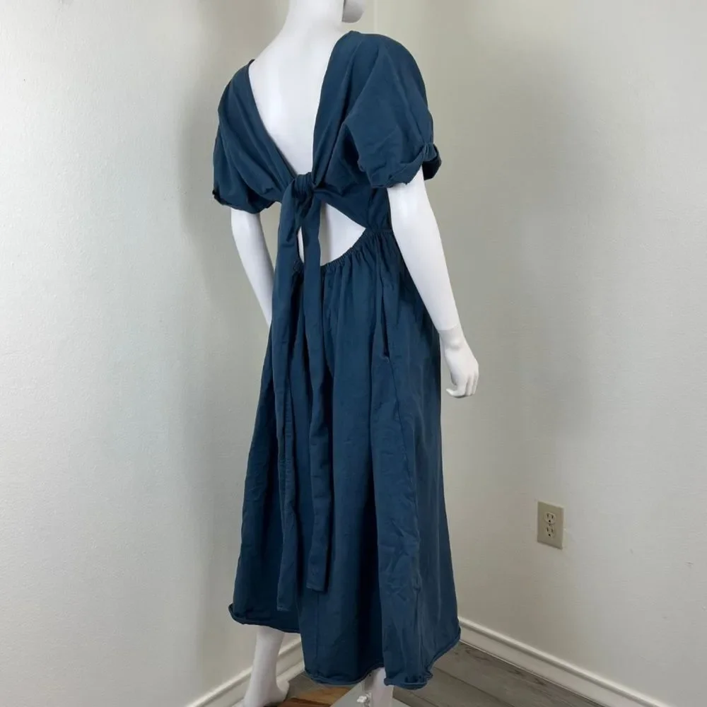Free People Blue Midi Dress - Picture 10 of 16